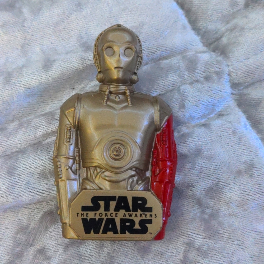 STAR WARS EPISODE VII THE FORCE AWAKENS C-3PO (PROTOCOL DROID) CEREAL TOY